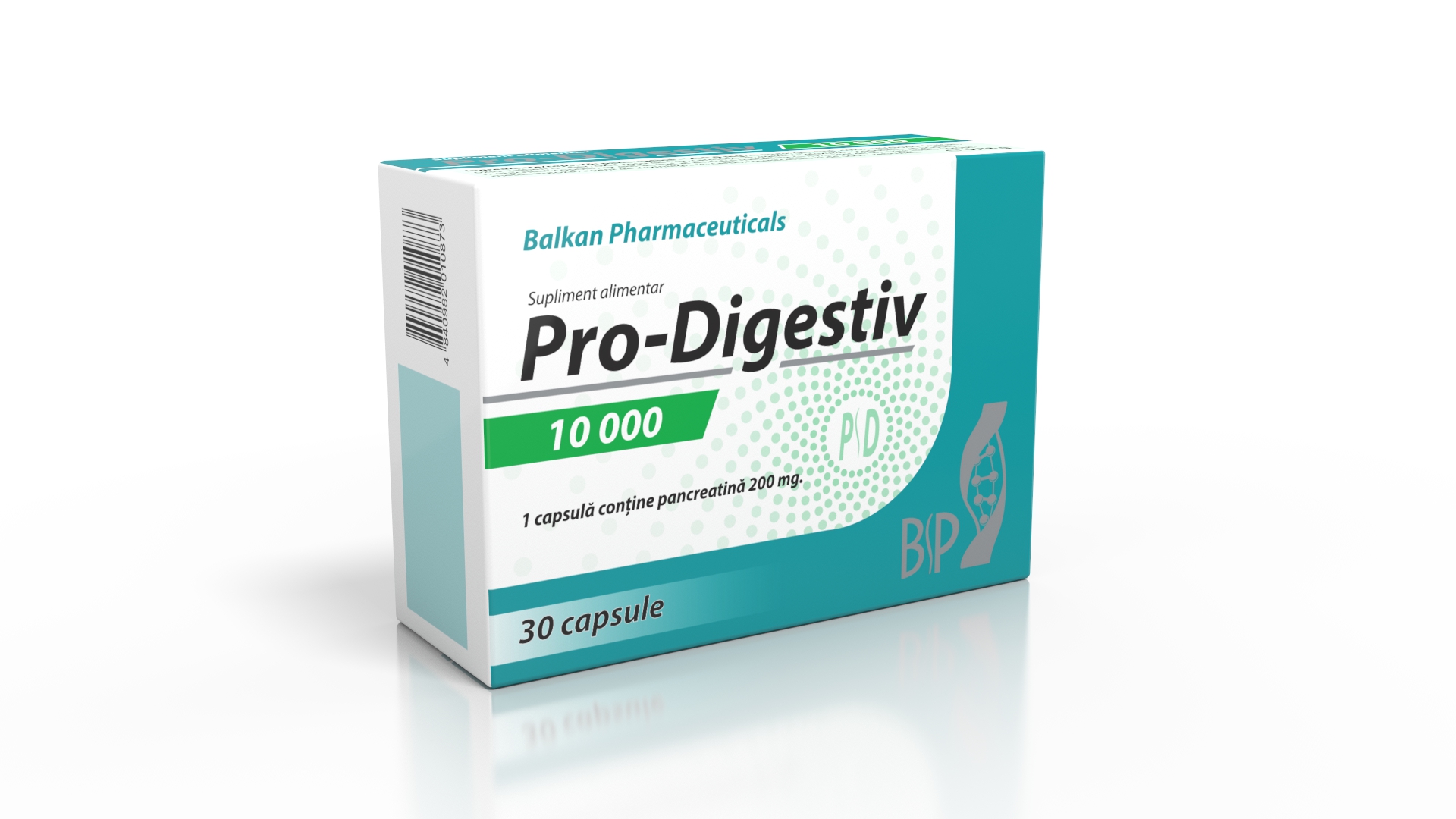 Pancreatin Capsules Pro-Digestiv 10K Balkan Pharma