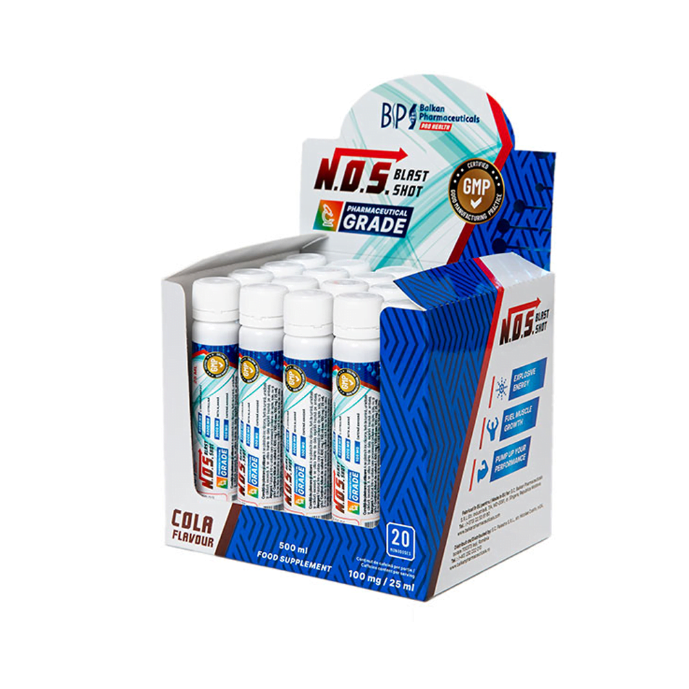 Pre Workout NOS Blast Shot Balkan Pharma